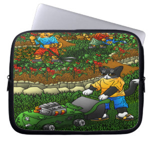 Housse Pour Ordinateur Portable Chats d'été