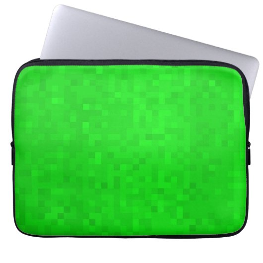 Housse Pour Ordinateur Portable Chauffeur Vert, (Devant)