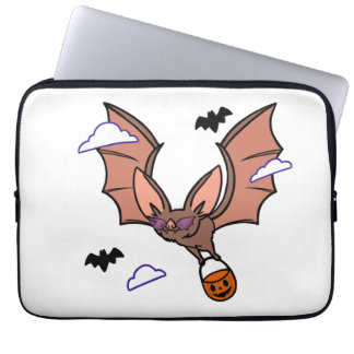 Housse Pour Ordinateur Portable Chauve-souris volante Halloween mignonne