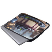Housse Pour Ordinateur Portable Cheesecake aux bleuets (Devant bas)