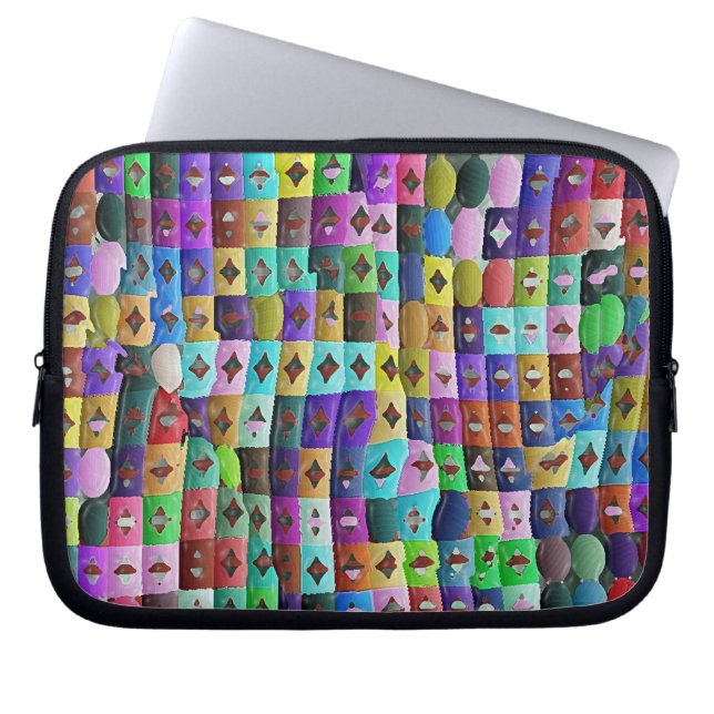 Housse Pour Ordinateur Portable Chemins croisés (Devant)