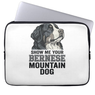 Housse Pour Ordinateur Portable Chemise de conception de gravure vintage de chien