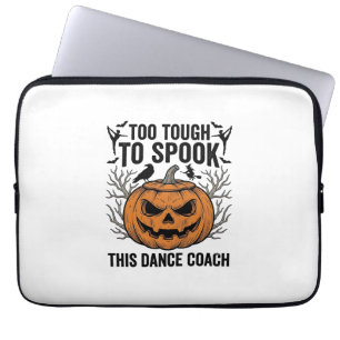 Housse Pour Ordinateur Portable Chemise de gravure de citrouille Halloween de prof