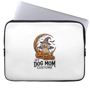 Housse Pour Ordinateur Portable Chemise de maman de chien Halloween Costume de chi