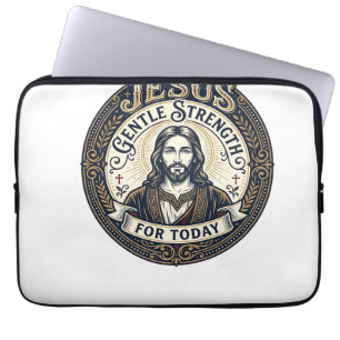 Housse Pour Ordinateur Portable Chemise de soignant pour la mémoire de Jésus Alzhe