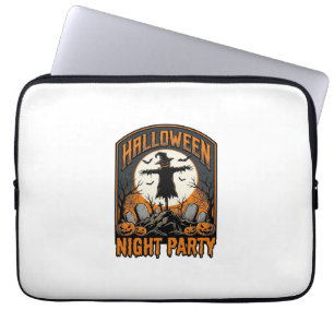 Housse Pour Ordinateur Portable Chemise d'épouvantail d'Halloween Fête de cimetièr