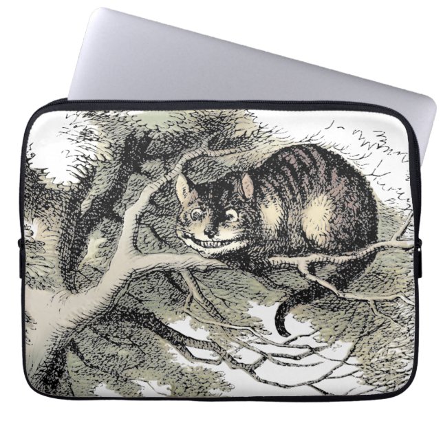 Housse Pour Ordinateur Portable Cheshire Chat Alice Wonderland Classic (Devant)