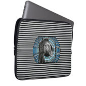 Housse Pour Ordinateur Portable Cheval Main Drake Art (Devant droit)