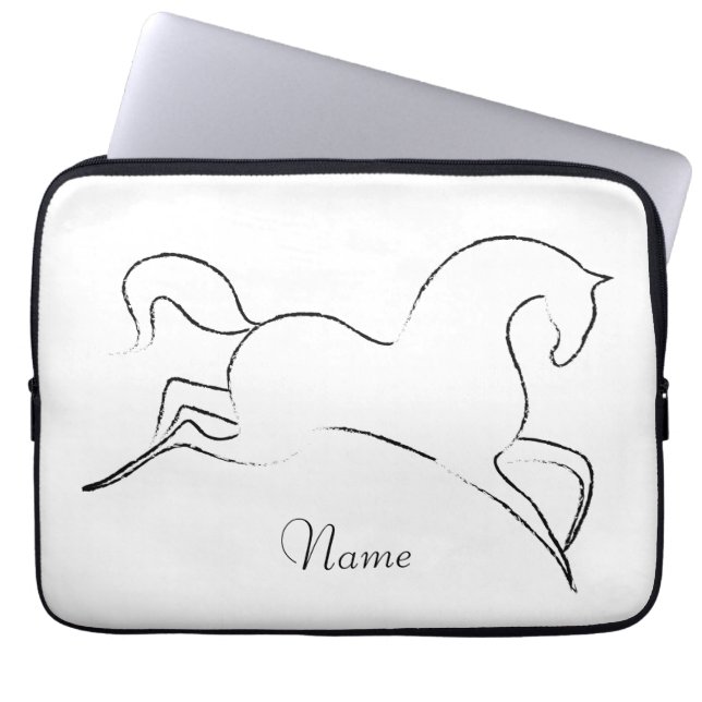 Housse Pour Ordinateur Portable Cheval sauvage Thunder_Cove (Devant)