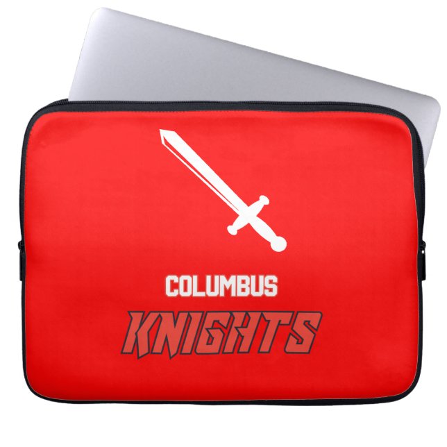 Housse Pour Ordinateur Portable Chevaliers de Columbus (Devant)