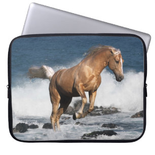 Housse Pour Ordinateur Portable Chevaux d'imaginaire : Éclaboussure d'été