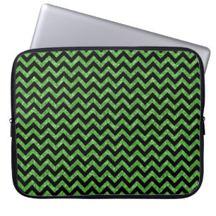 Housse Pour Ordinateur Portable Chevron Parties scintillant Look Ecran électroniqu