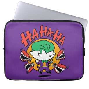 Housse Pour Ordinateur Portable Chibi Joker Avec Dents De Jouet