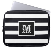 Chic Monogramme Initial Classique Moderne Cool B &