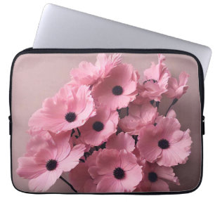 Housse Pour Ordinateur Portable Chic rose floral nuptiale