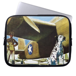 Housse Pour Ordinateur Portable Chien d'armée