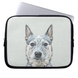 Housse Pour Ordinateur Portable Chien de bétail australien - Cute Original Dog Art