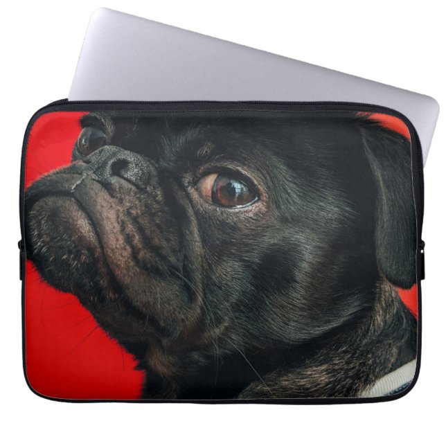 Housse Pour Ordinateur Portable chien de rojo (Devant)