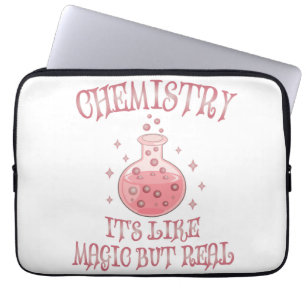 Housse Pour Ordinateur Portable Chimie - C'est comme la magie mais la vraie scienc