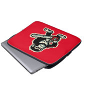 Housse Pour Ordinateur Portable Chimp de scie (Devant bas)
