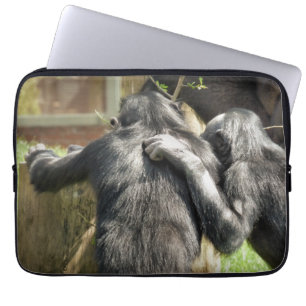 HOUSSE POUR ORDINATEUR PORTABLE CHIMPANZÉS