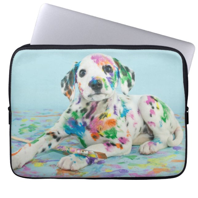 Housse Pour Ordinateur Portable Chiot dalmatien (Devant)