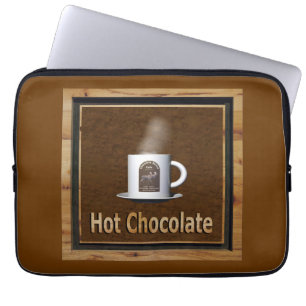 Housse Pour Ordinateur Portable Chocolat chaud