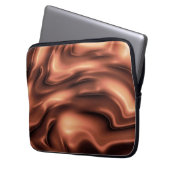 Housse Pour Ordinateur Portable Chocolat qui fond (devant gauche)
