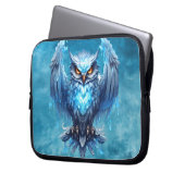 Housse Pour Ordinateur Portable Chouette de l'esprit gelé (devant gauche)