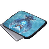 Housse Pour Ordinateur Portable Chouette de l'esprit gelé (Devant bas)