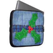 Housse Pour Ordinateur Portable Christmas Holly (Devant droit)