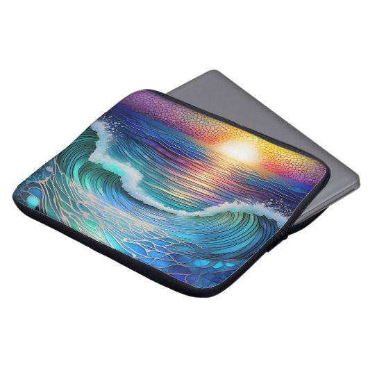 Housse Pour Ordinateur Portable Chroma Sea Seascape (Devant haut)