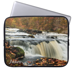 Housse Pour Ordinateur Portable Chutes de Shohola en automne