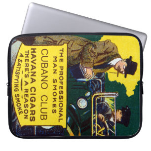 Housse Pour Ordinateur Portable Cigares Club Cubano vintages