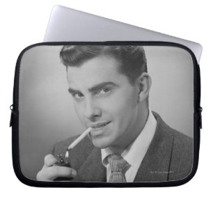 Housse Pour Ordinateur Portable Cigarette d'éclairage d'homme