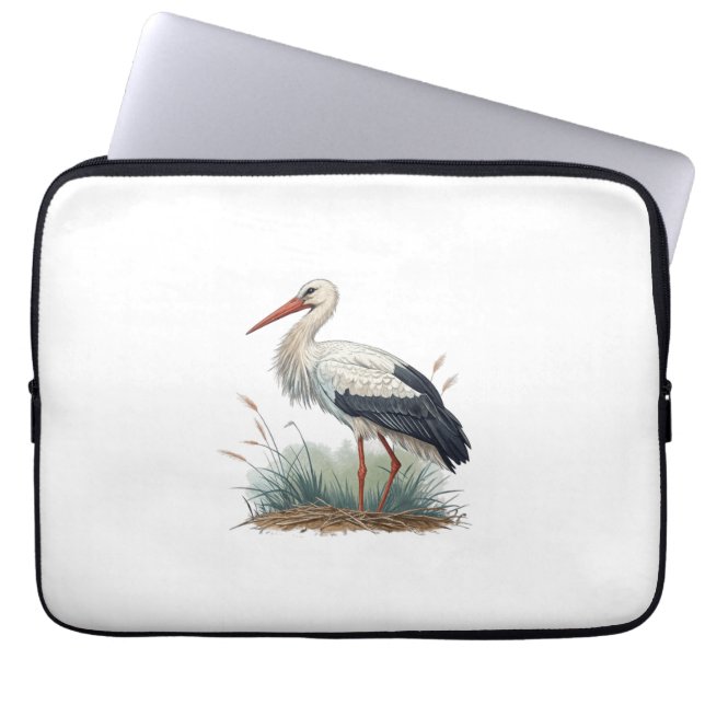 Housse Pour Ordinateur Portable Cigogne (Devant)