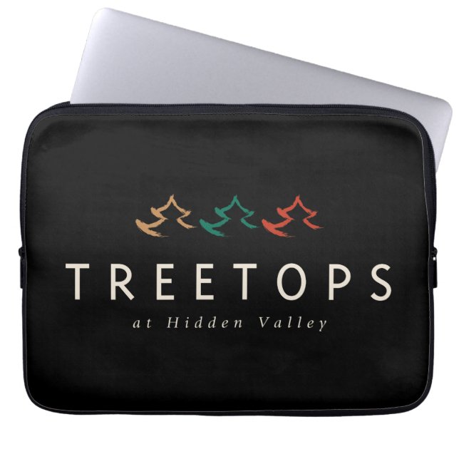 Housse Pour Ordinateur Portable Cimes d'arbre (Devant)