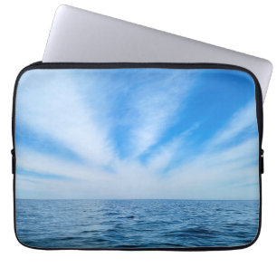 Housse Pour Ordinateur Portable Cirrus Nuages Sur L'Eau