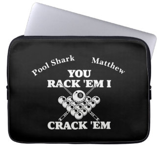 Housse Pour Ordinateur Portable Citation de billard populaire en gras