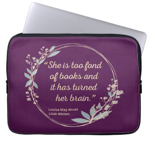 Housse Pour Ordinateur Portable Citation de Little Women II - Style mignon
