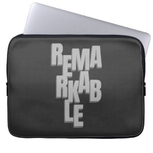 Housse Pour Ordinateur Portable Citation Remarquable Motivation Inspirationnel