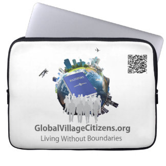 Housse Pour Ordinateur Portable Citoyens du village mondial - Manche pour ordinate