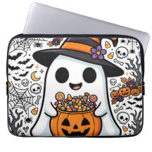 Citrouille fantôme de Halloween Bonbons Corn Desig