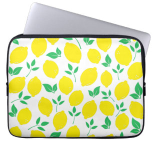 Housse Pour Ordinateur Portable Citrus Citron Fruit Motif Oreiller