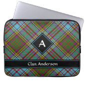 Housse Pour Ordinateur Portable Clan Anderson Tartan Portable Sleeve (Devant)