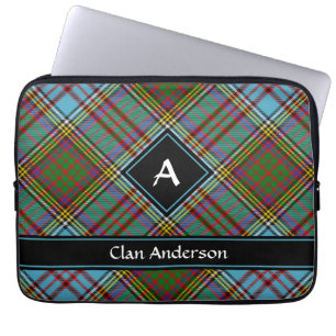 Housse Pour Ordinateur Portable Clan Anderson Tartan Portable Sleeve
