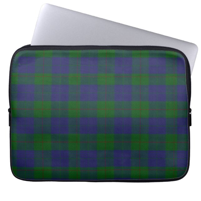 Housse Pour Ordinateur Portable Clan Barclay Tartan Plaid Portable (Devant)