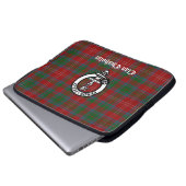 Housse pour ordinateur portable Clan Chisholm Tart (Devant bas)