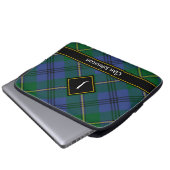 Housse Pour Ordinateur Portable Clan Johnston Tartan Portable (Devant bas)