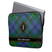 Housse Pour Ordinateur Portable Clan Johnston Tartan Portable (devant gauche)